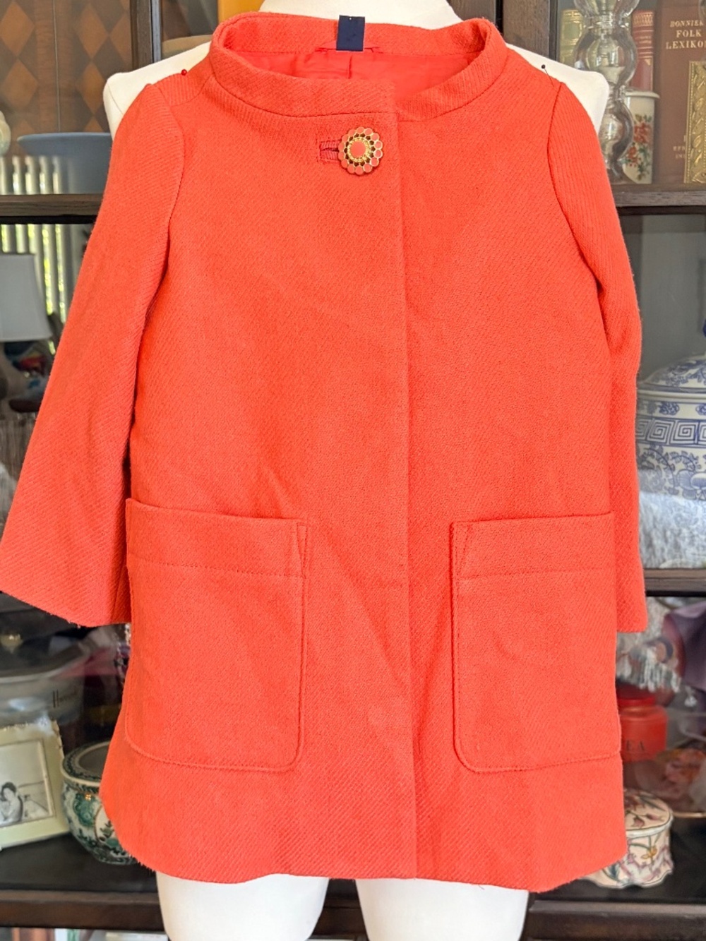 Gap, Wool Blend Retro Girls Coat